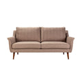 **Sofa w stylu skandynawskim z tapicerk? w odcieniu be?owym**